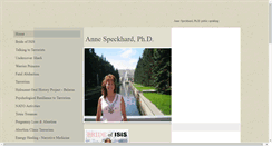 Desktop Screenshot of annespeckhard.com